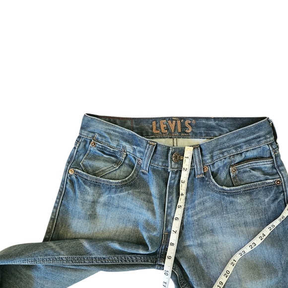 Vintage Levi's 514 Slim Straight Jeans Men's 32X30 Flap Pockets - Picture 10 of 16